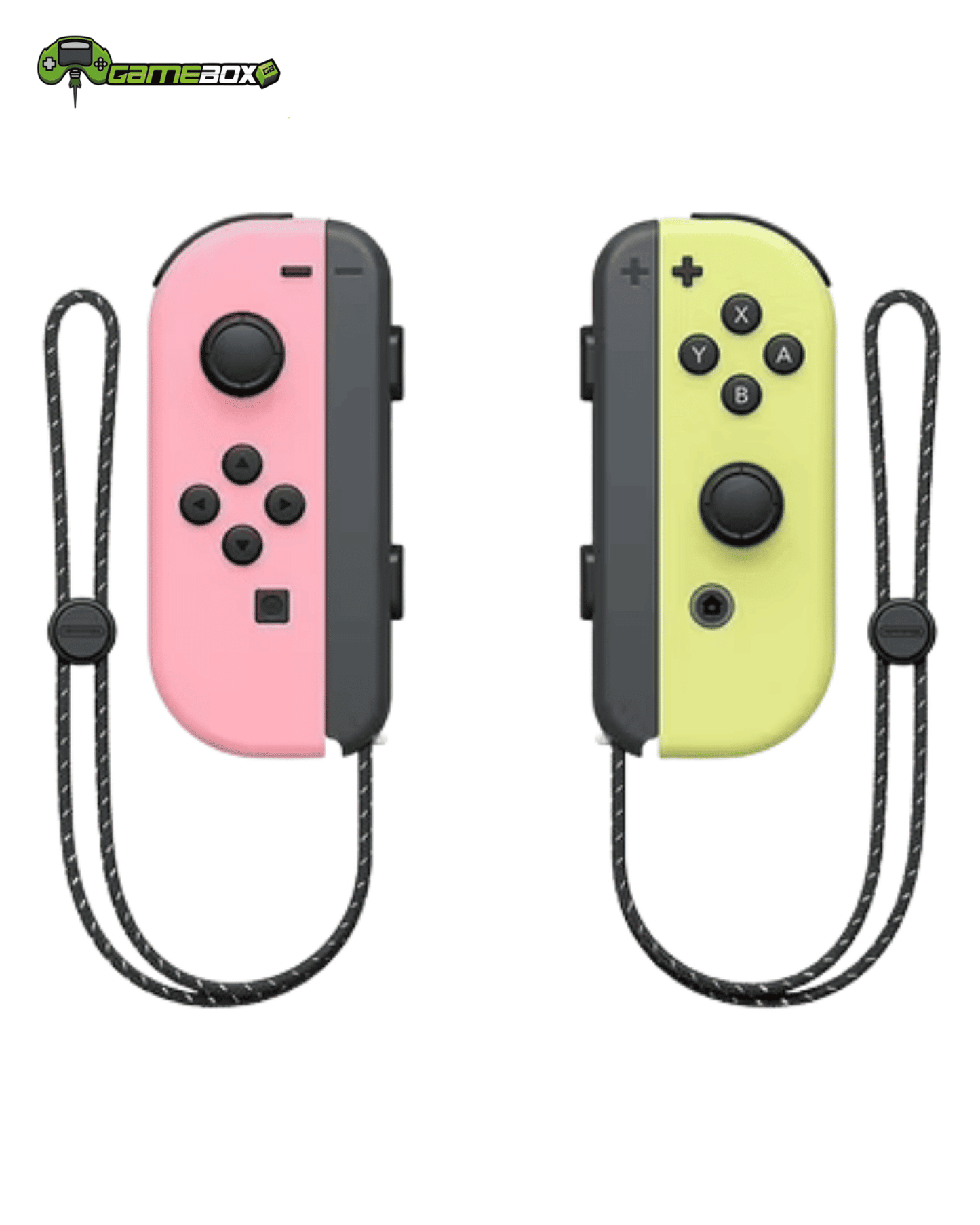 Joy-Con Control Inalámbrico Nintendo Switch Rosado - Amarillo