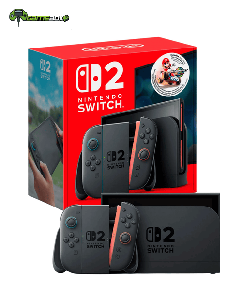 Nintendo Switch 2 consolas de videojuegos + Mario Kart World Incluido