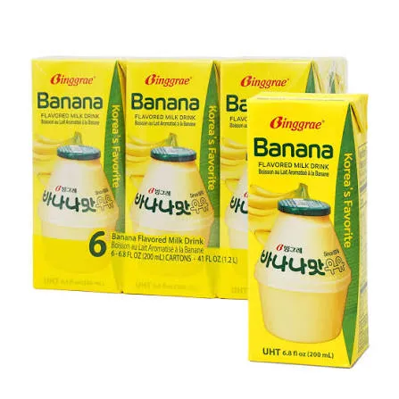 banana milk drink